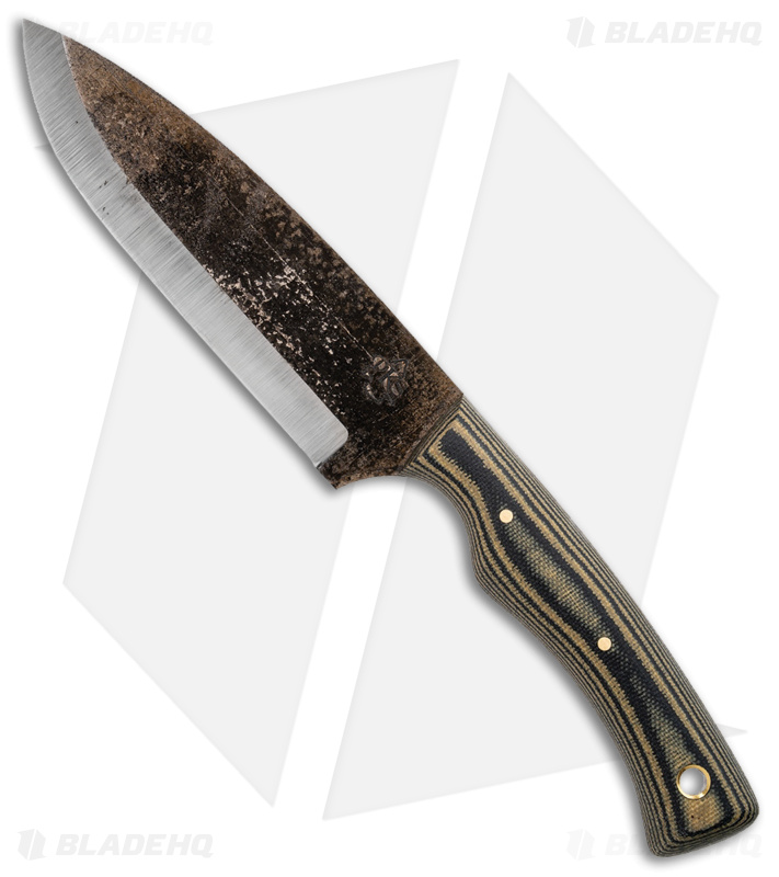 Pathfinder PKS Mountaineer Fixed Blade Knife | Camo Micarta | Blade HQ