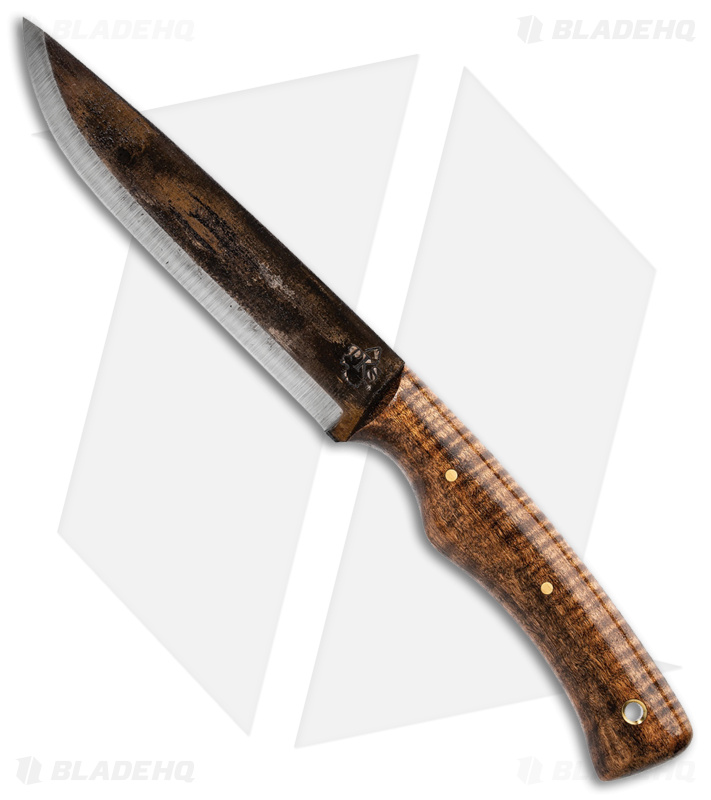 PKS Scorpion XL Fixed Knife Brwn Maple(5