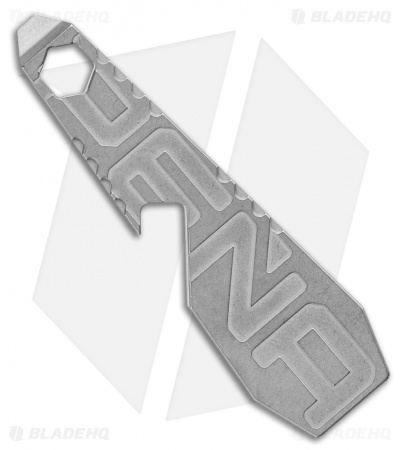 Pena Knives X-Series Pry Bar Bottle Opener Tool Titanium (2.75" SW)