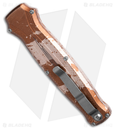 Piranha Knives Auto Rated-R  D/A OTF Automatic Knife Camo Al (3.5" Mirror) P-19C