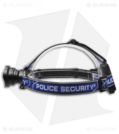 Police Security Breakout Headlamp Blue/Black (400 Lumens) 98298