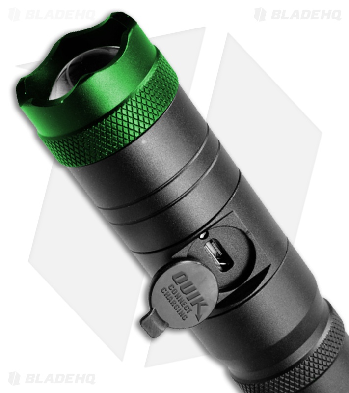 Police Security Dover Elite Rechargeable LED Flashlight - 98295
