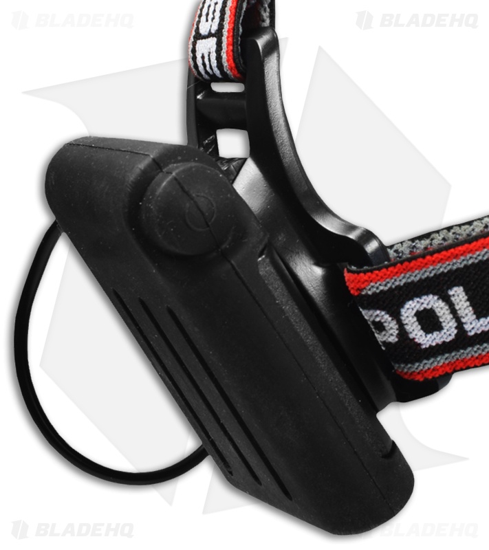 Police Security Elite Lookout Headlamp Red/Black (970 lumens) 98070