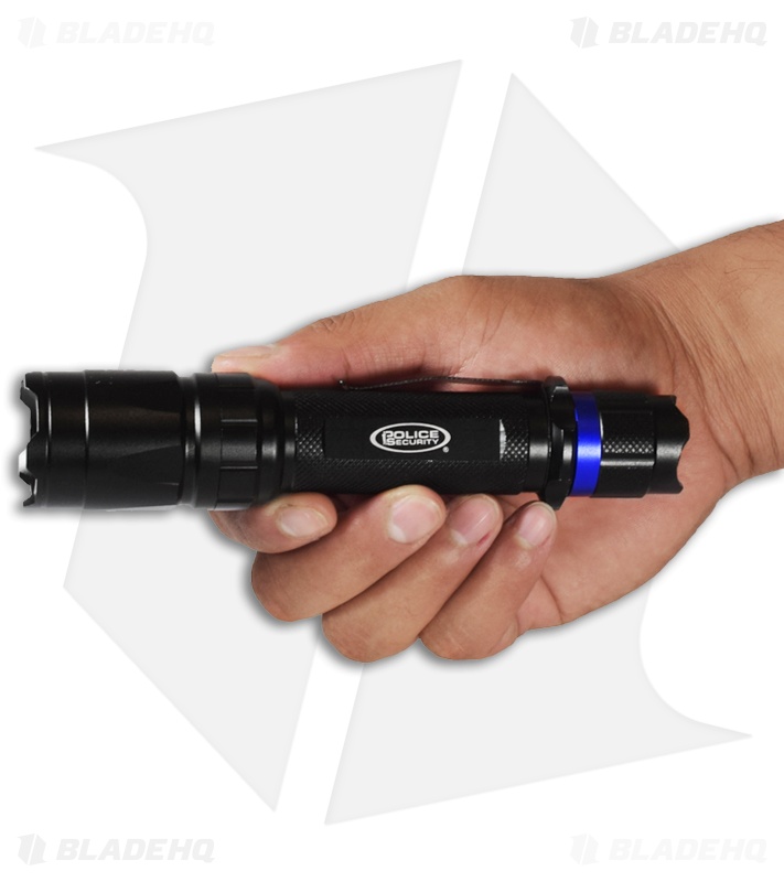 Police Security Trac-Tact Elite Hunting Flashlight Black 6.5" (280 Lumens) 99490