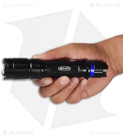 Police Security Trac-Tact Elite Hunting Flashlight Black 6.5" (280 Lumens) 99490