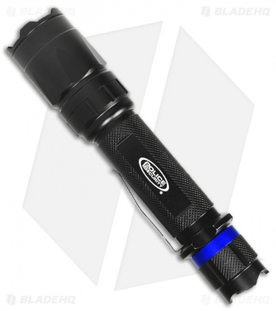 Police Security Trac-Tact Elite Hunting Flashlight Black 6.5" (280 Lumens) 99490