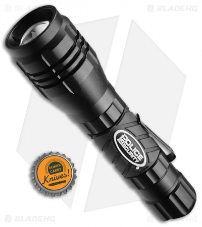 Police Security Elite Zephyr Black Flashlight 6.5" (700 Lumens) 98408