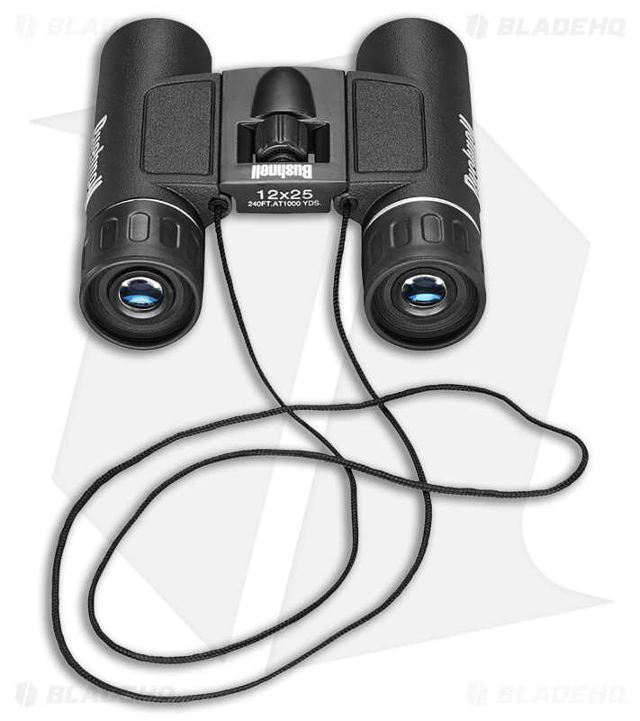Jumelles Bushnell 12x25 - Compactes, Usage Général, 240 Ft/1000 Yds