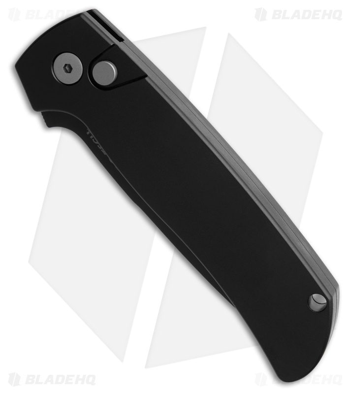 Pro-Tech Terzuola ATCF Automatic Knife Black Aluminum (3.5" DLC 154-CM)