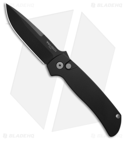 Pro-Tech Terzuola ATCF Automatic Knife Black Aluminum (3.5" DLC 154-CM)
