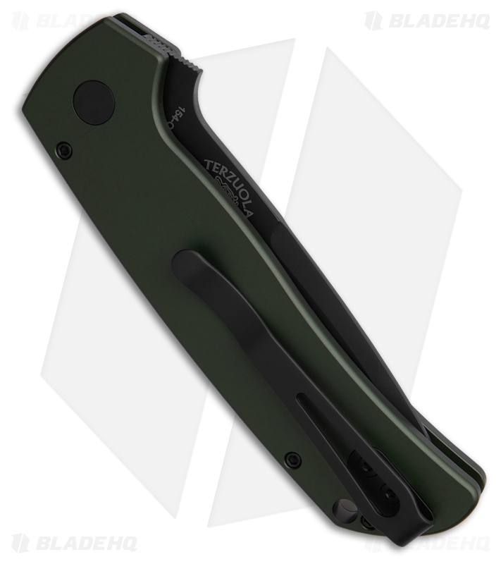 Pro-Tech Terzuola ATCF Automatic Knife Green Aluminum (3.5" DLC 154-CM)