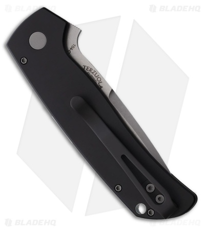 Pro-Tech Terzuola ATCF Automatic Knife Black Aluminum (3.5" SW 154-CM)