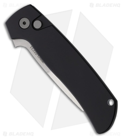 Pro-Tech Terzuola ATCF Automatic Knife Black Aluminum (3.5" SW 154-CM)