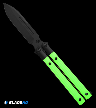 Prometheus SPD Invictus-Balisong GID / Glow In The Dark (3.75" Bead Blast/Satin)