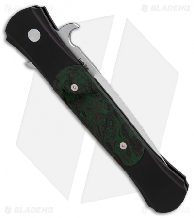 Pro-Tech Large Don Automatic Knife Green Ebonite (4.5" Satin) 