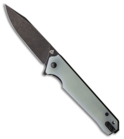 QSP Knife Mamba V2 Knife Black Micarta + Black D2 | Blade HQ