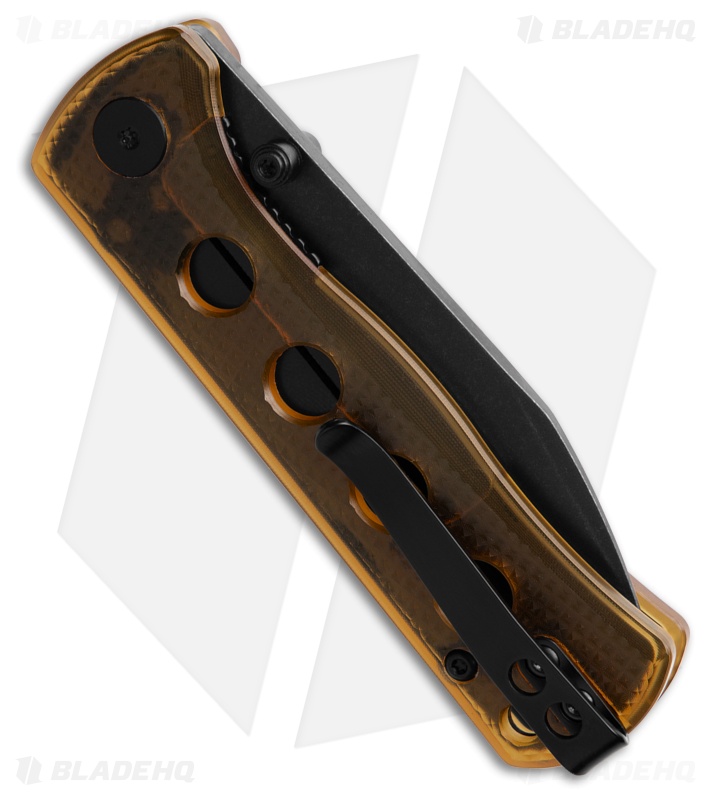 QSP Canary Folder Liner Lock Knife Yellow Ultem (2.8" Black Stonewash 14C28N)