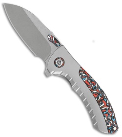 killerJ サルモン　ソフビ QSP Capybara Knife BB Titanium + Red/White/Blue CF (SW)