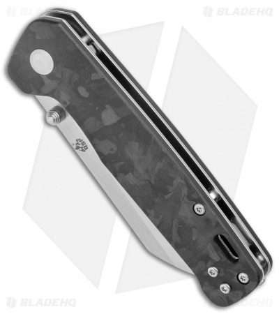 QSP Penguin Liner Lock Knife Black G-10/Carbon Fiber (3.25" Satin)