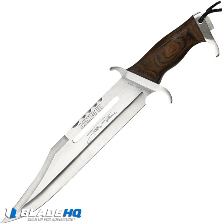 Rambo III Stallone Signature Fixed Blade (13.00" Satin)