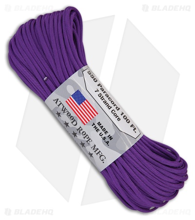 Atwood Rope MFG Parachute Cord Purple