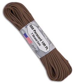 Atwood Rope MFG Parachute Cord Brown