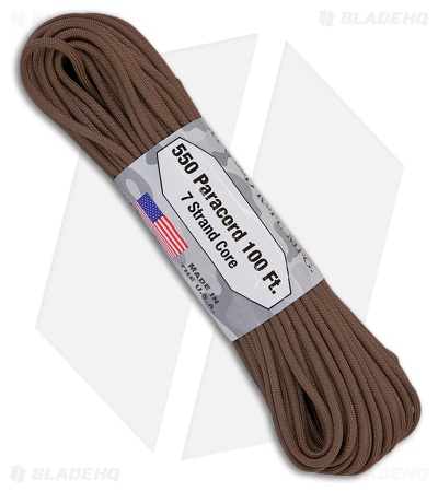Atwood Rope MFG Parachute Cord Brown
