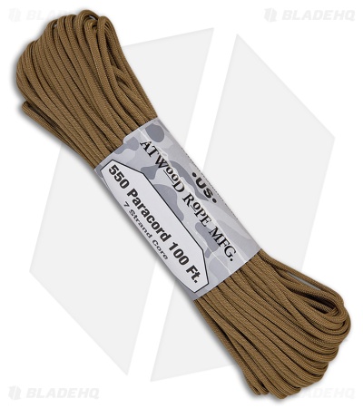 Atwood Rope MFG Parachute Cord Coyote