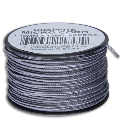 Atwood Rope MFG Micro Cord 125' Graphite