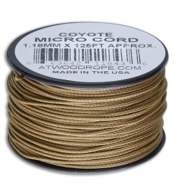 Atwood Rope MFG Micro Cord 125' Coyote