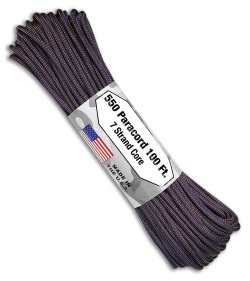 Atwood 550 Lb. Paracord 100 Ft. 7 Strand Core Color Changing (Phazer)