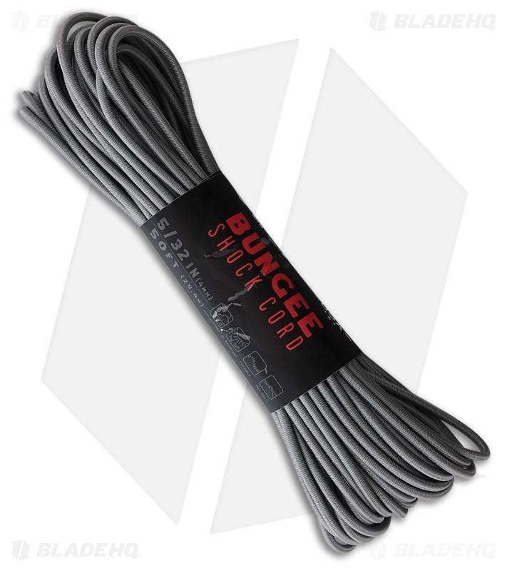 Atwood Rope MFG Bungee Shock Cord 50ft Gray