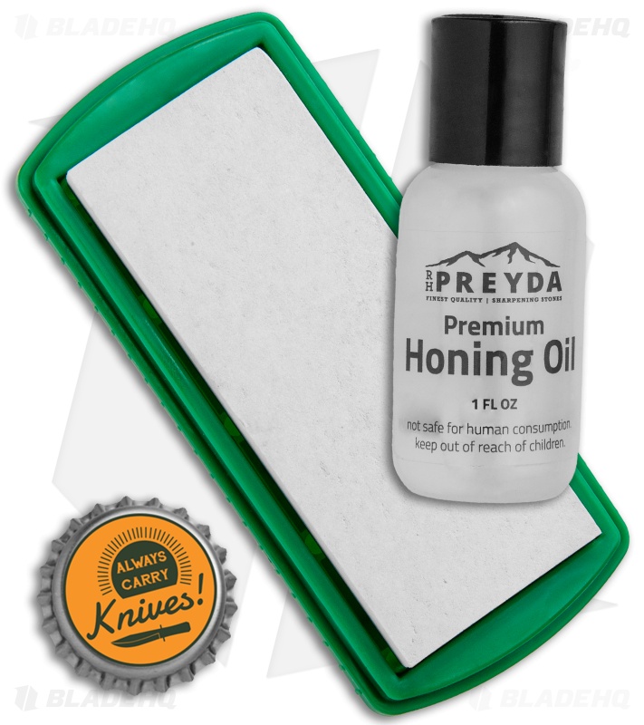 RH Preyda Natural Arkansas Mounted Sharpening Stone #30998