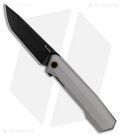 Ruike P166 Linerlock Gray Aluminum - Blade HQ