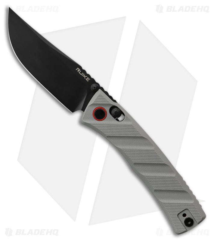 RUIKE P856 Crossbar Lock Gray G-10 14C28N - Blade HQ