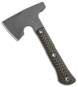 RMJ Tactical Mini Jenny Hammer Poll 9.5" Tomahawk Axe OD Green G-10 (Cerakote) 