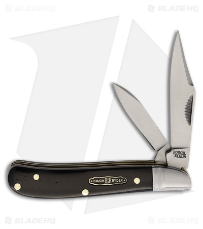 Rough Rider Bearhead Peanut Black Smooth Bone (1.75 Satin)
