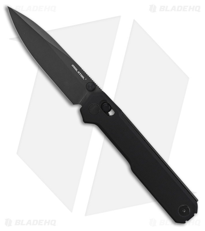 Real Steel Perix Crossbar Knife Black G-10 Black RS7121BB