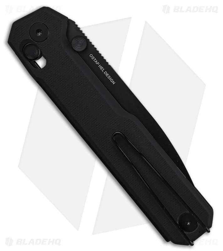 Real Steel Perix Crossbar Knife Black G-10 Black RS7121BB