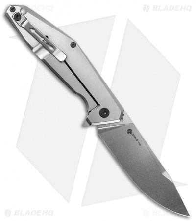 Ruike D191B Liner Lock Knife Black G-10 (3.6" Stonewash)