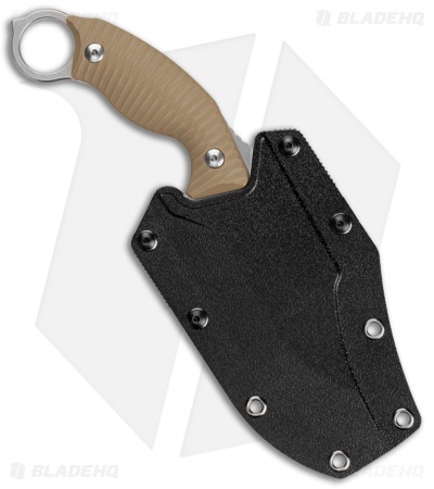 RUIKE F181 Fixed Blade Sand Sculpted G10 (4.50" Stonewash)