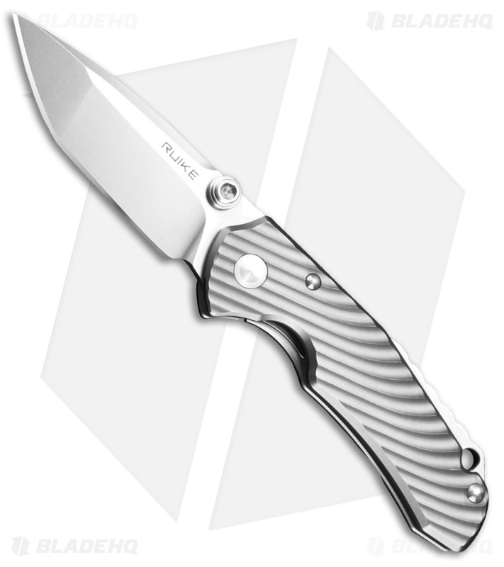 RUIKE M671-TZ Frame Lock Knife Titanium Bead Blast