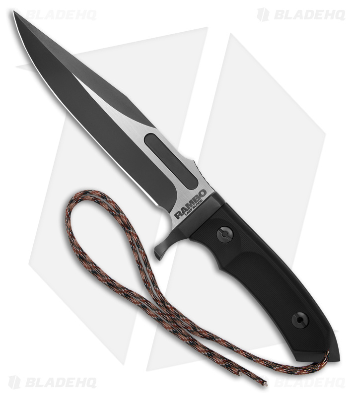 Rambo: Last Blood Bowie w/ Cord (Two-Tone) - Blade HQ