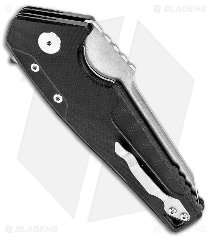 Real Steel Echo Liner Lock Knife Black G-10 (4.5" Stonewash)