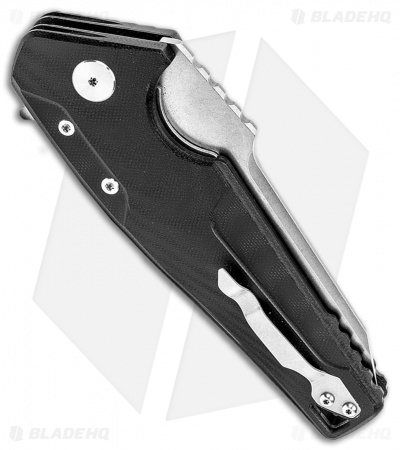 Real Steel Echo Liner Lock Knife Black G-10 (4.5" Stonewash)