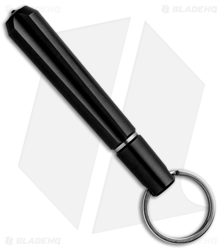 Real Steel Black Fire Starter w/ Glass Breaker Tip F1300