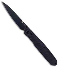 Real Steel G5 Metamorph Button Lock Knife Black G-10 (3.62" Black)