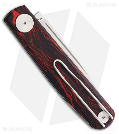 Real Steel Hel Compact Gslip Knife Red/Black G-Mascus Satin