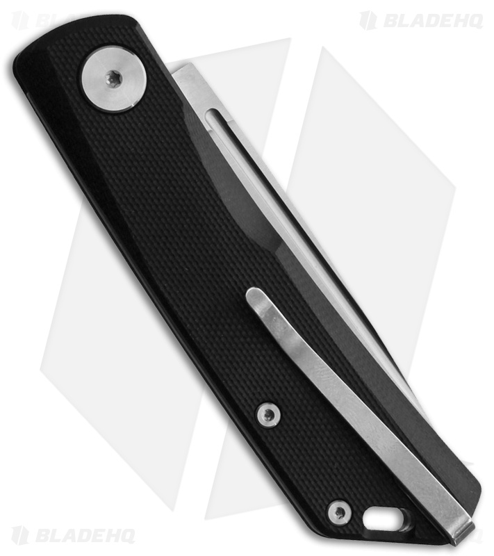 Real Steel Luna Lite  Slip Joint Knife Black G-10 (2.8" Satin)