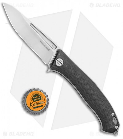 Real Steel Lynx Liner Lock Knife Carbon Fiber (3.5" Satin)
